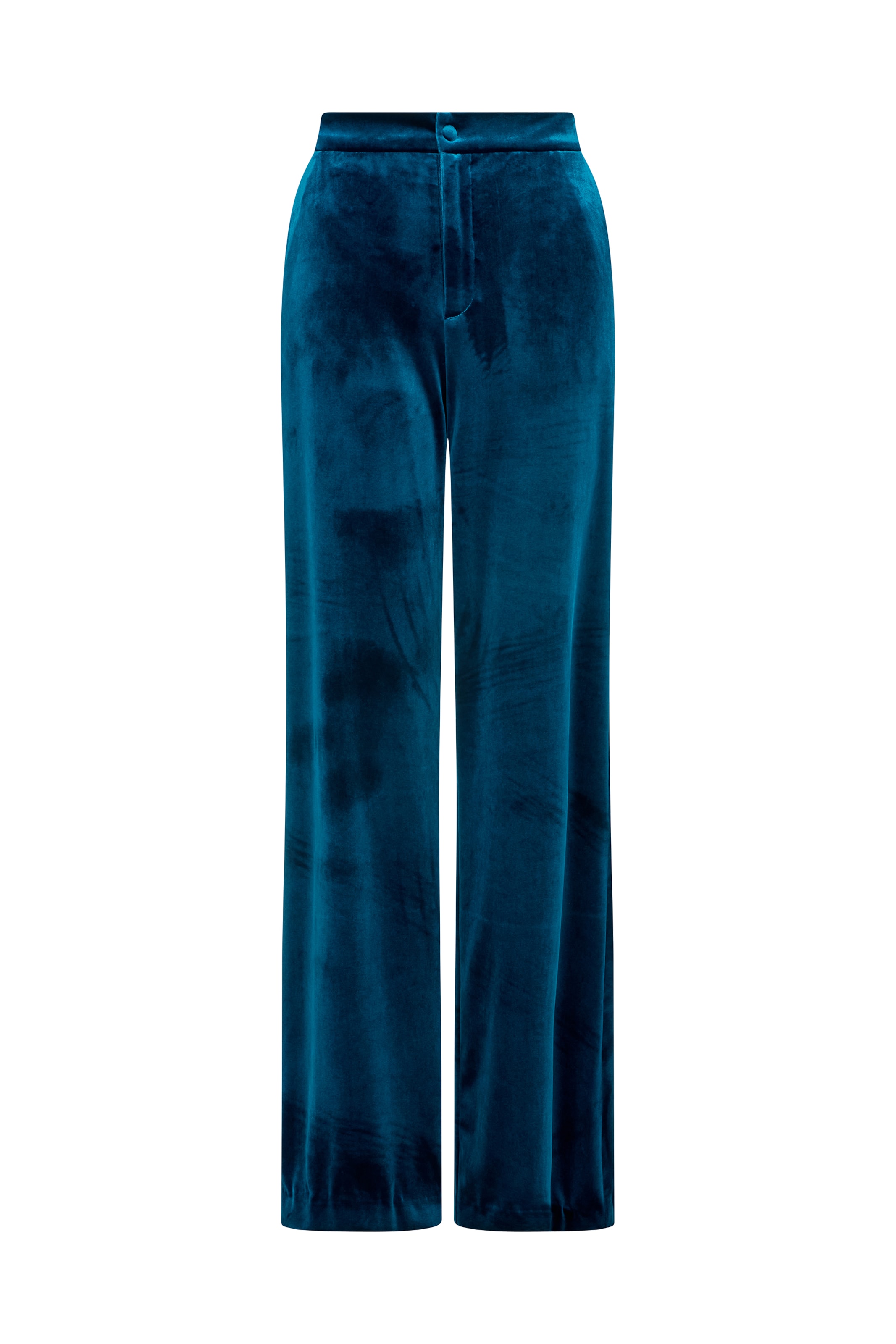 lily and lionel Wide Leg Hose in Blau: Vorderseite