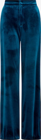 lily and lionel Wide Leg Hose in Blau: Vorderseite