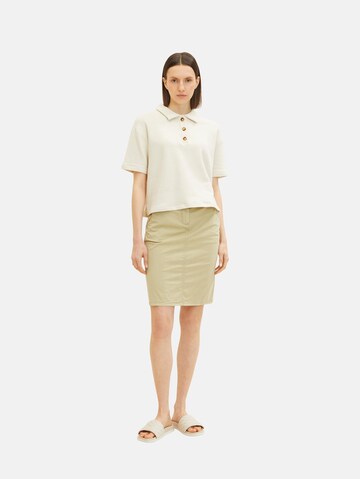 TOM TAILOR Skirt in Beige: front