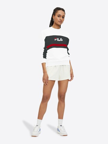 FILA Sportief sweatshirt 'LISHUI' in Wit