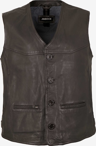 Gilet 'Georgio' MADDOX en marron : devant