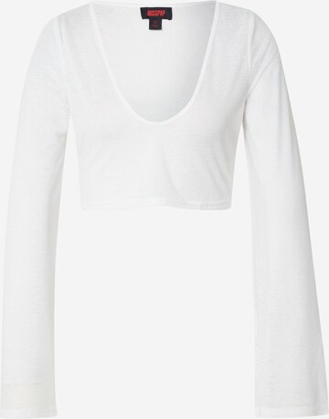 T-shirt Misspap en blanc : devant