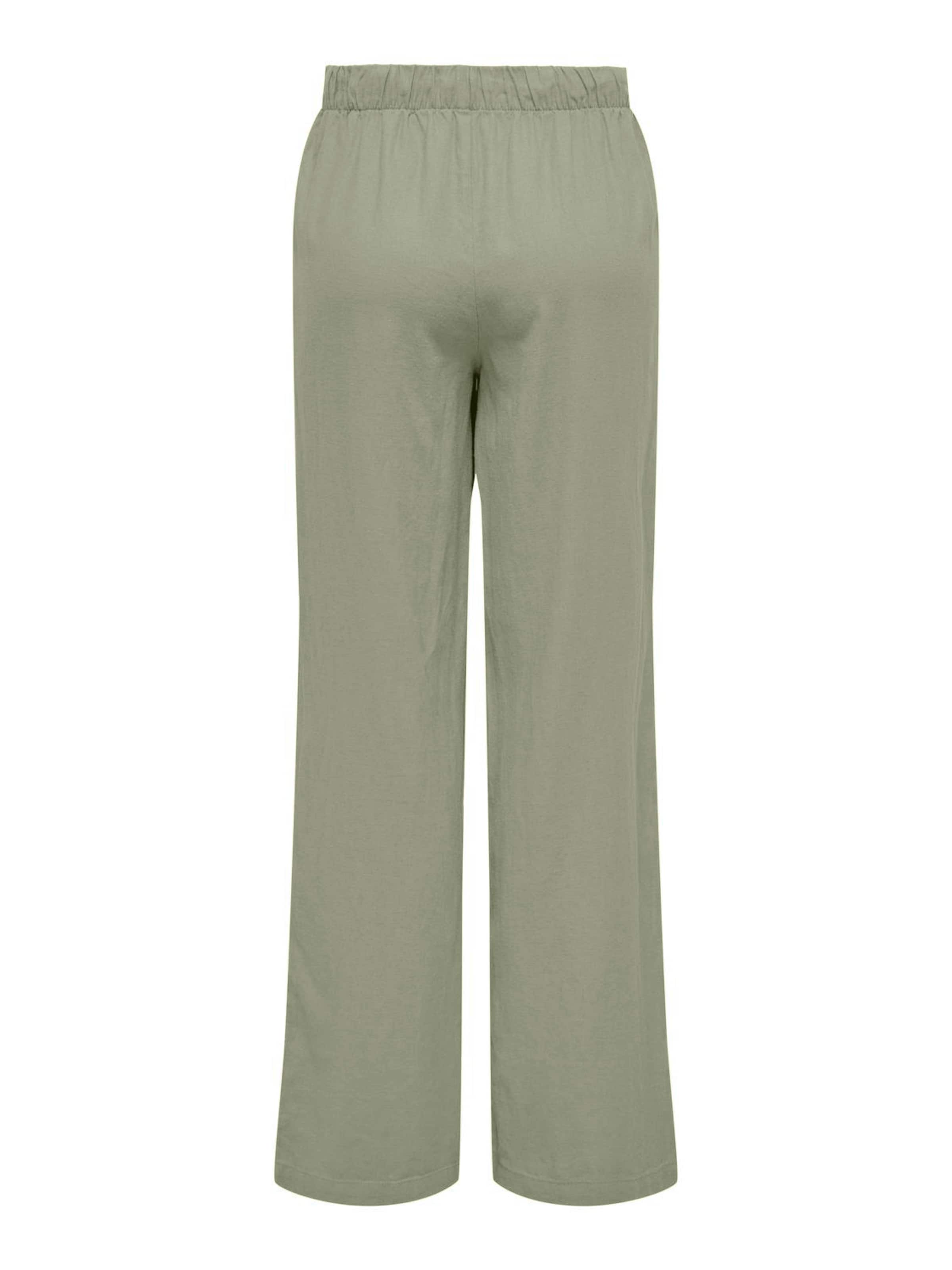 ONLY Широкий Штаны 'ONLCaro' в Зеленый