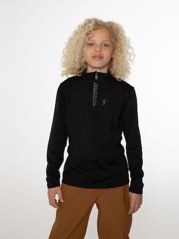 PROTEST Sports sweatshirt 'REWILLOWY JR' in Black