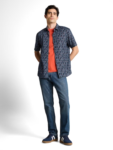 TOM TAILOR Regular fit Button Up Shirt in Blue