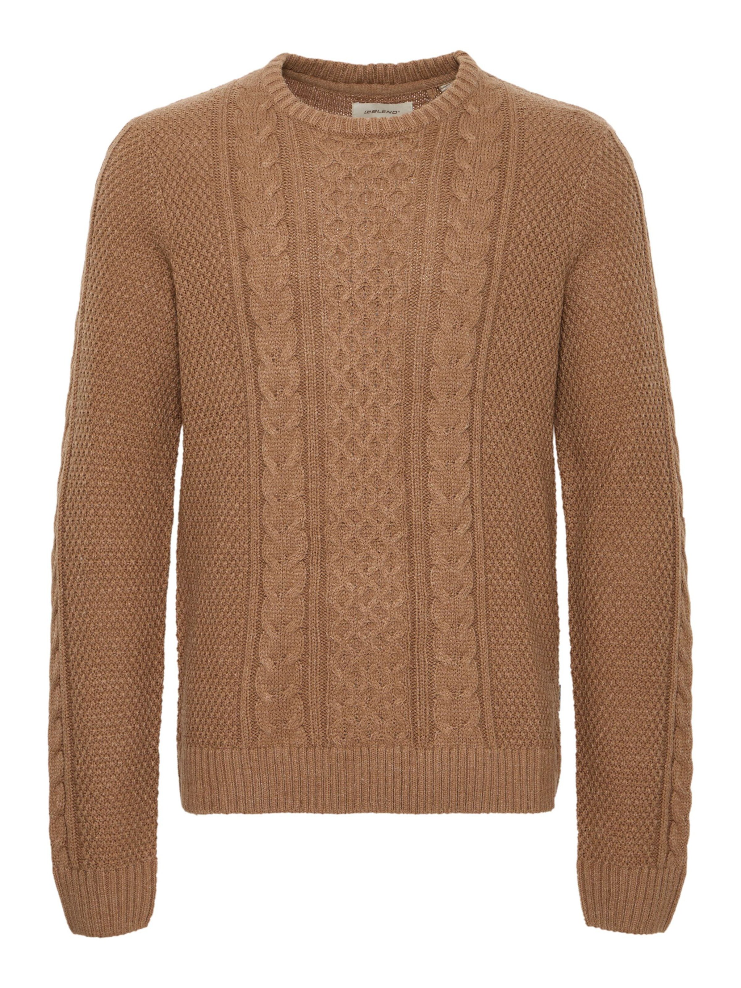 BLEND - Pullover em castanho: frente