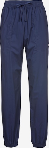 Champion Authentic Athletic Apparel Regular Workout Pants 'Minimalist Resort' in Blue: front