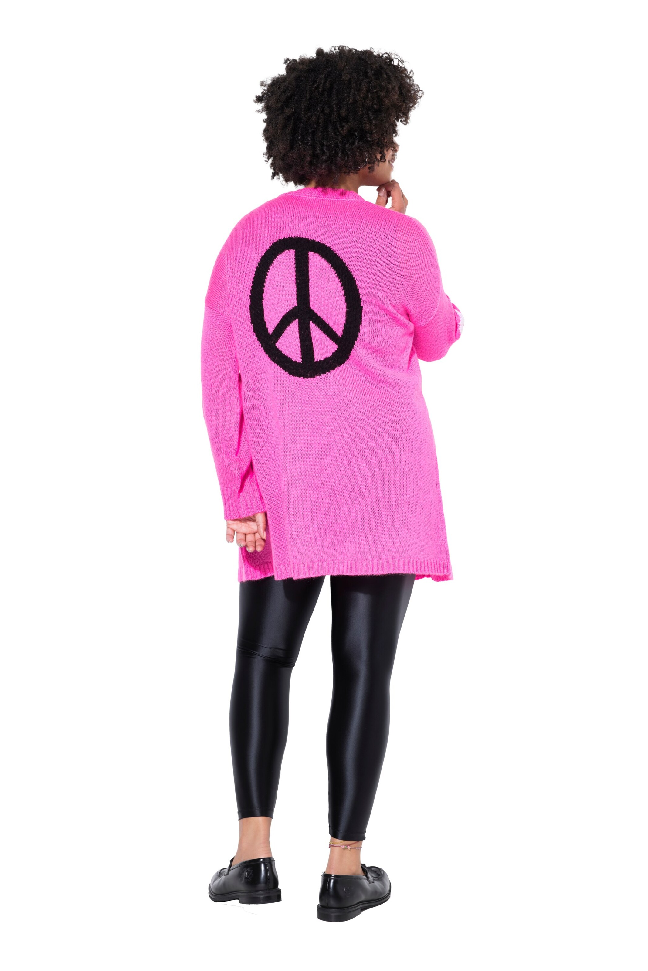 Angel of Style Knit cardigan in Pink