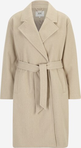 JDY Petite Between-Seasons Coat 'VIOLA' in Beige: front