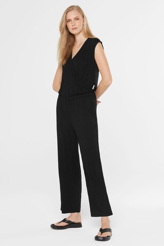 SENSES.THE LABEL Jumpsuit in Schwarz: Vorderseite