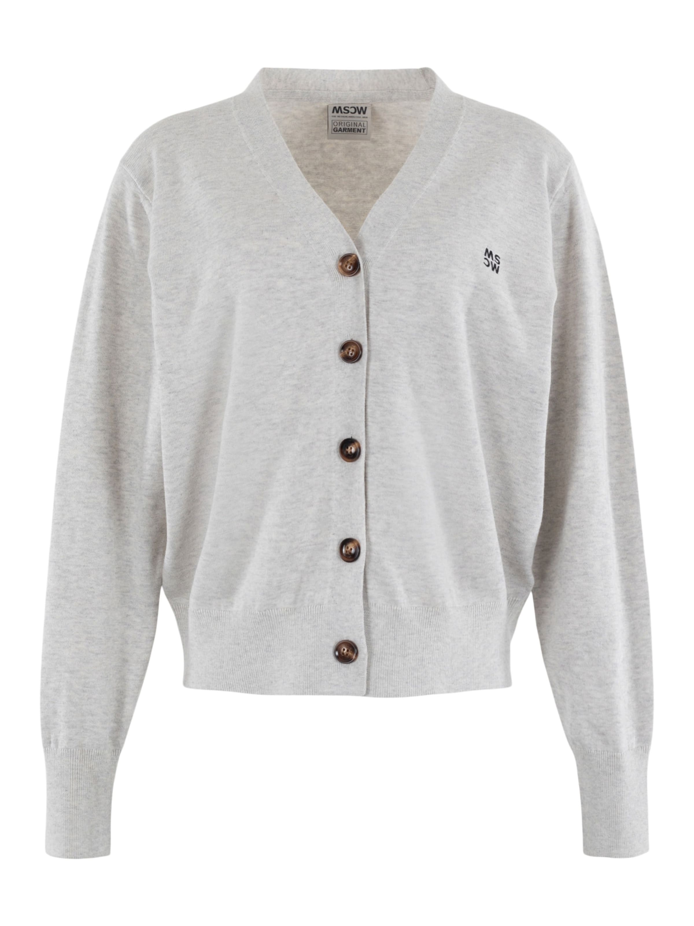 MSCW Weste 'Teddy'‌‌ in Beige: Vorderseite