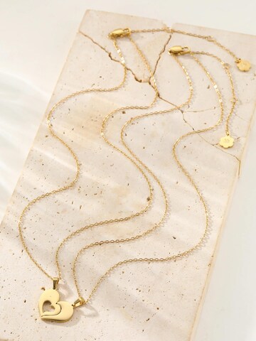 Hey Happiness Ketting 'Connected Family Heart' in Goud