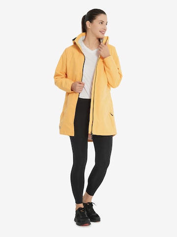 Cappotto outdoor 'Punittu' di Rukka in giallo