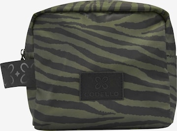 CODELLO Cosmetic Bag in Green: front