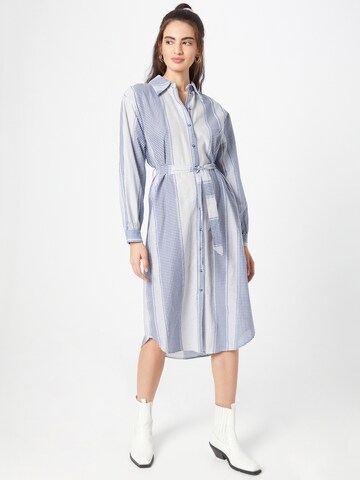 OBJECT Shirt Dress 'MALINA' in Blue: front