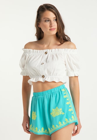 IZIA Bluse i hvid: forside