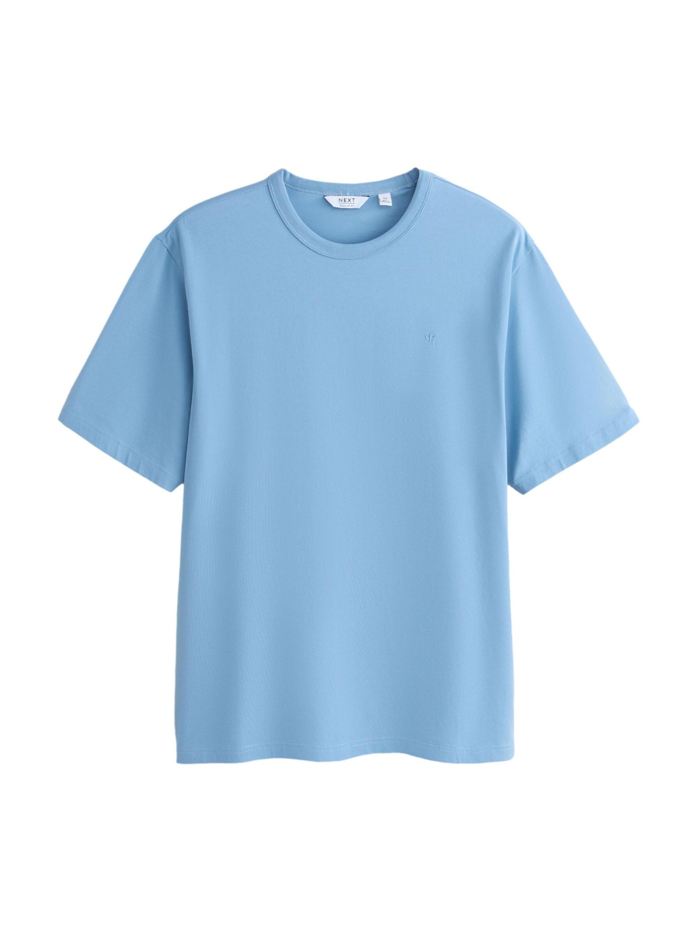 Next T-Shirt in Blau: Vorderseite