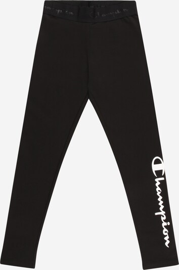 Champion Authentic Athletic Apparel Leggings i svart / hvit, Produktvisning