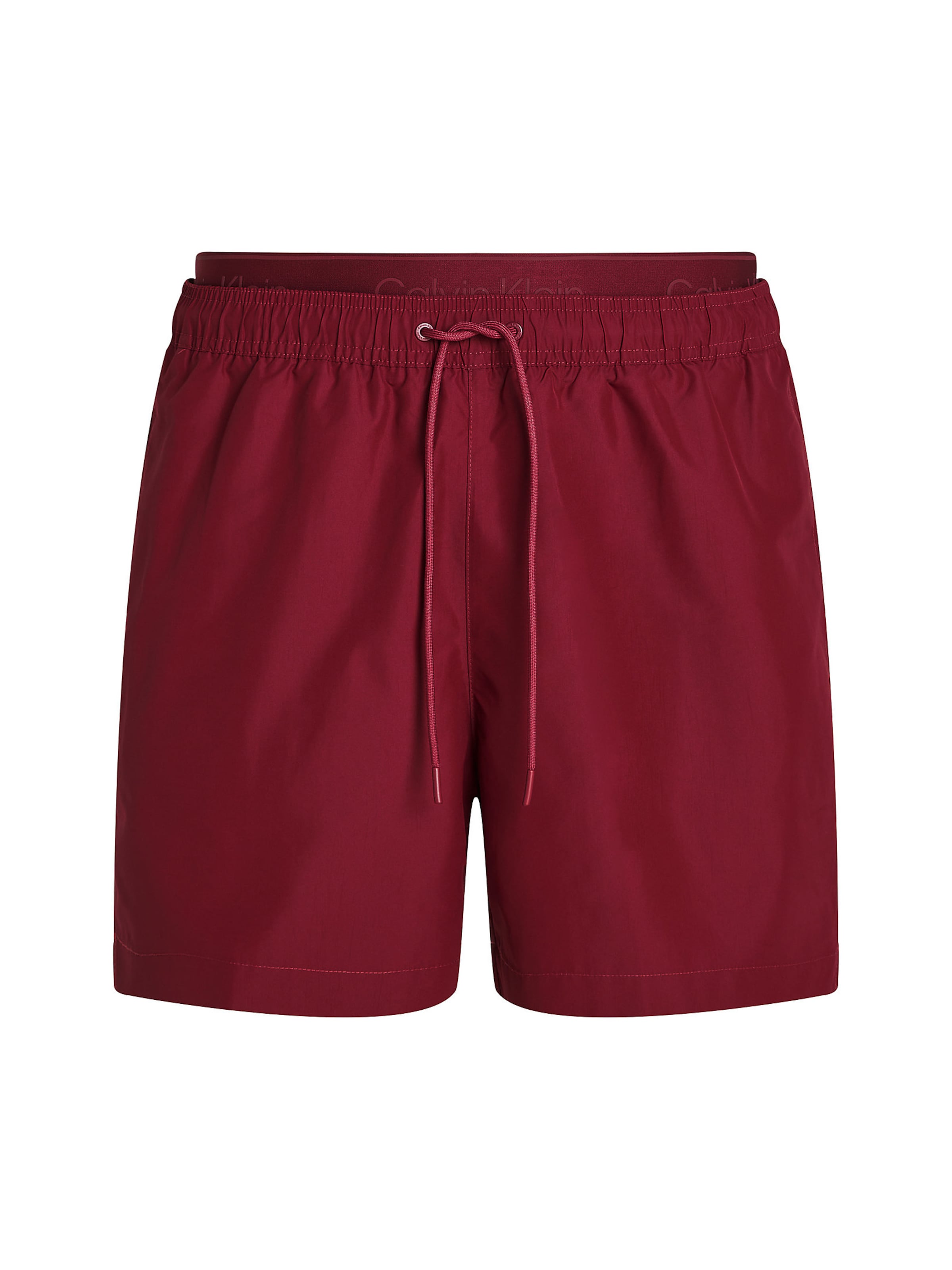 Shorts de bain 'Meta Legacy' Calvin Klein Swimwear en rouge : devant