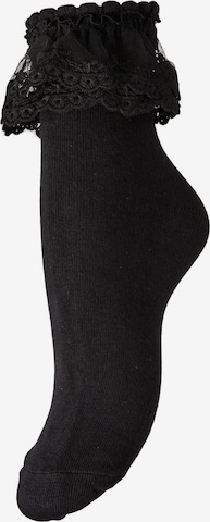 PIECES - Calcetines en negro: frente