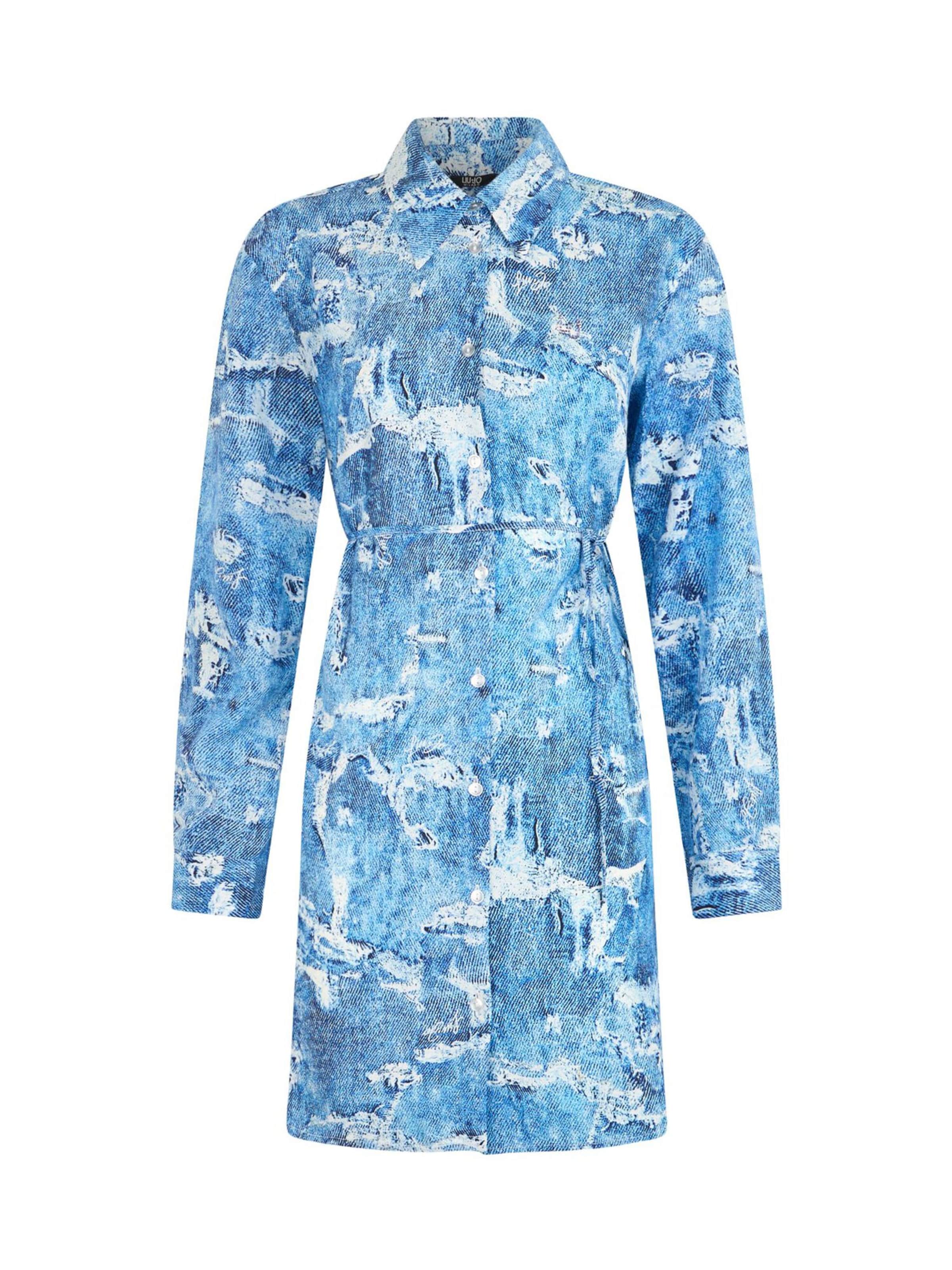 Liu Jo Рокля тип риза в синьо / пастелно синьо, Преглед на продукта