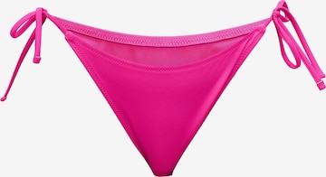 Slip bikini di GUESS in rosa: frontale