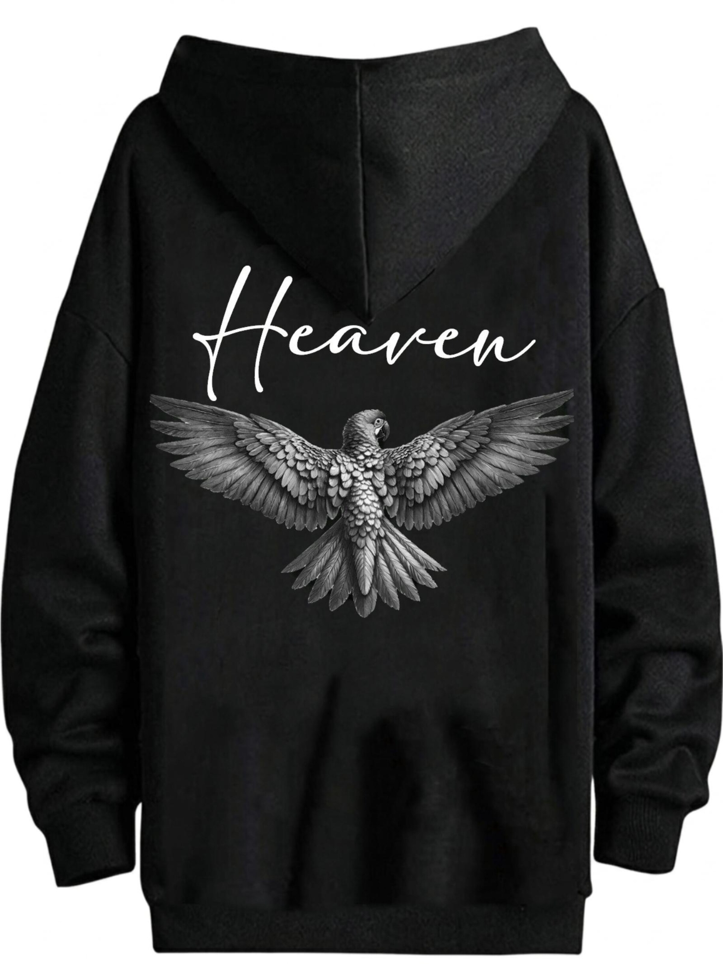 RMK Sweatshirt 'Heaven'‌‌‌‌‌‌‌‌‌‌ in Schwarz: Vorderseite