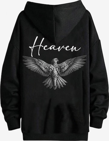 RMK Sweatshirt 'Heaven' in Schwarz: Vorderseite