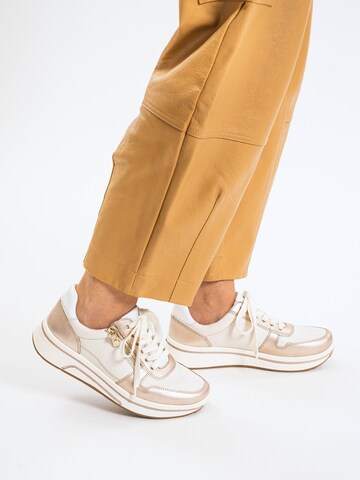ARA Platform trainers in Beige