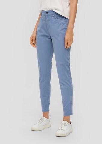 Coupe slim Pantalon s.Oliver en bleu : devant