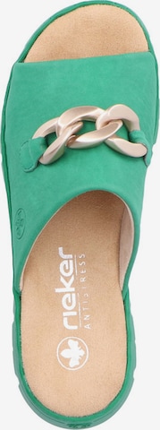 Rieker Mules in Green