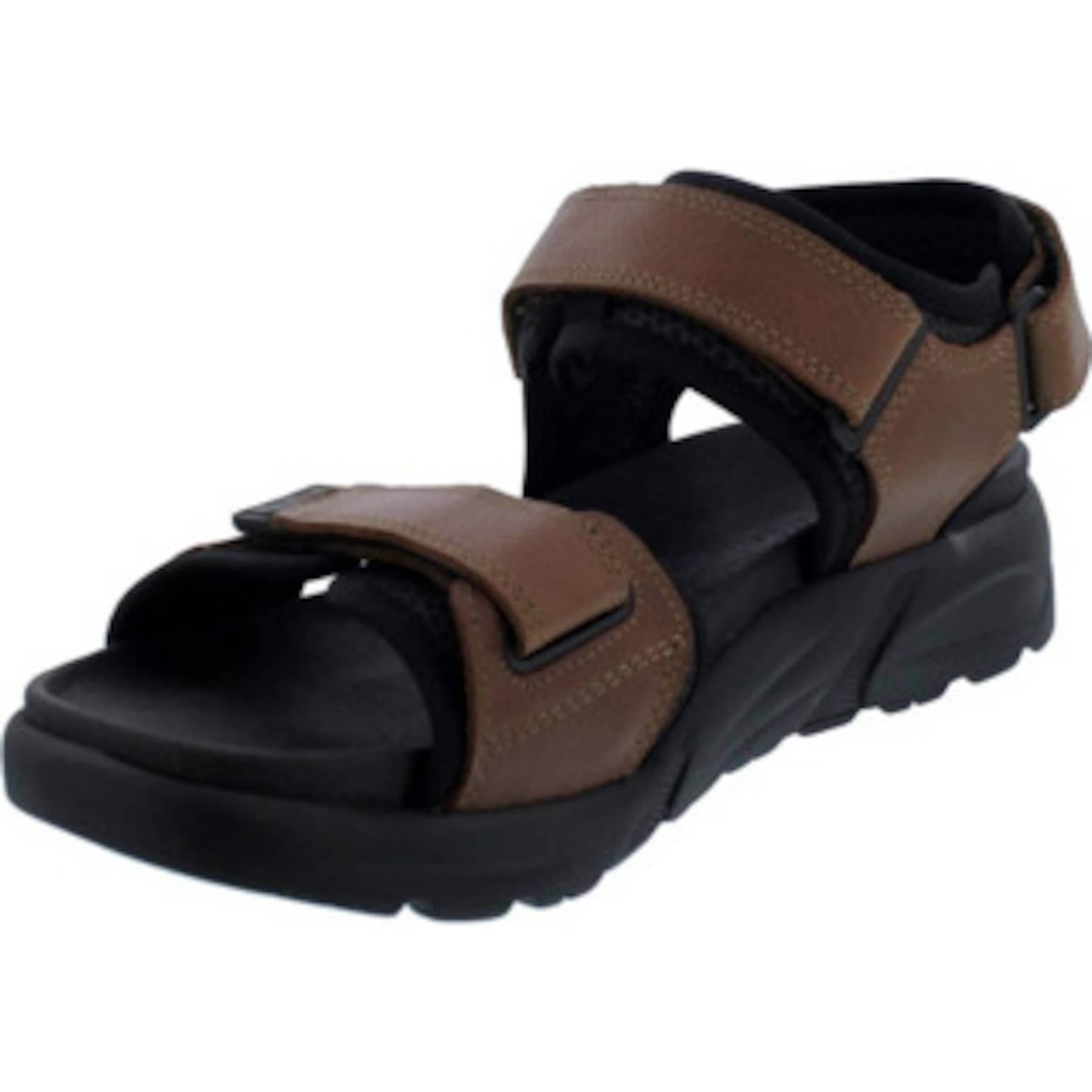 MEPHISTO Sandale in Grau: Vorderseite