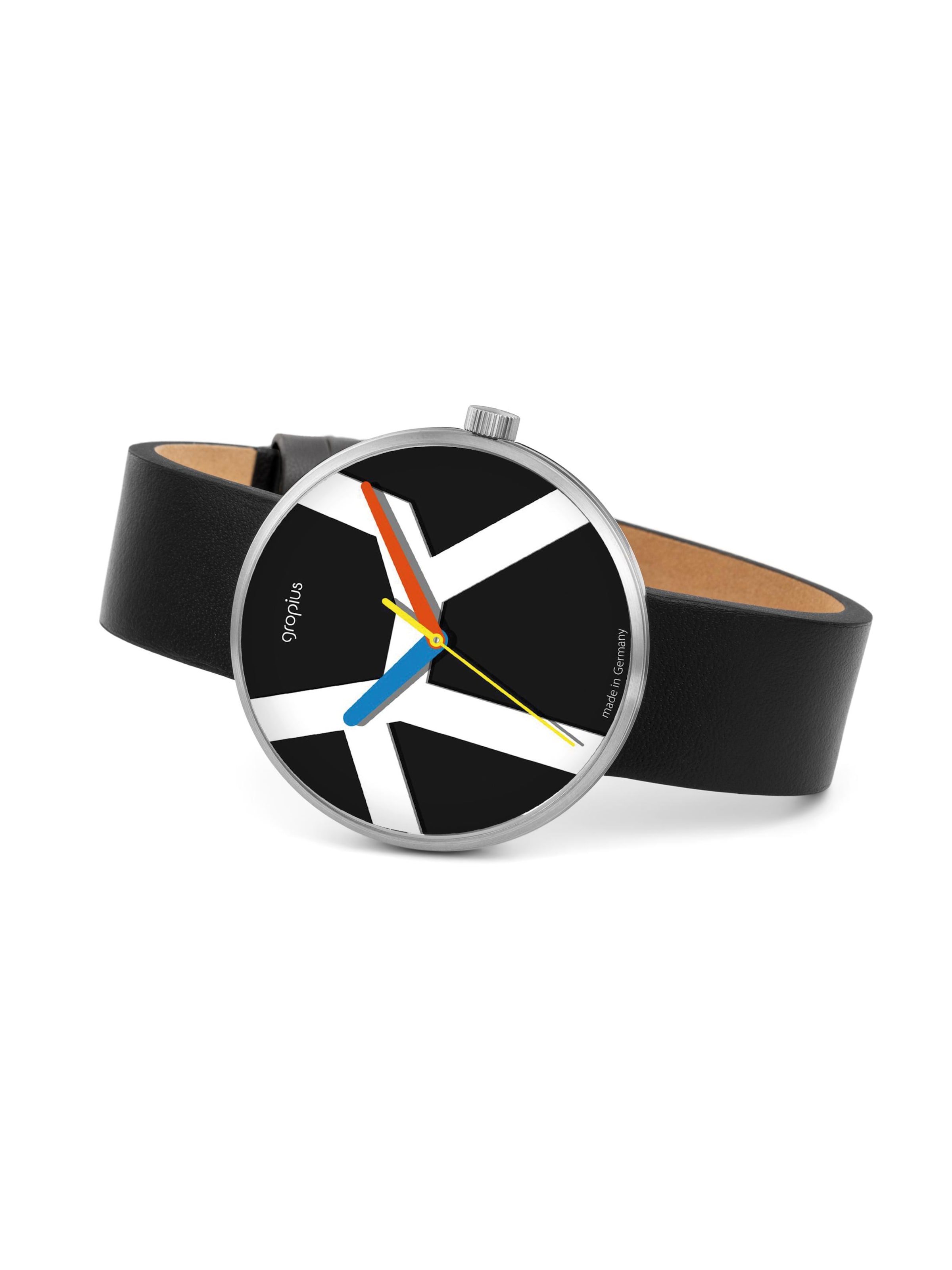WALTER GROPIUS Analog Watch 'MOVE' in Black