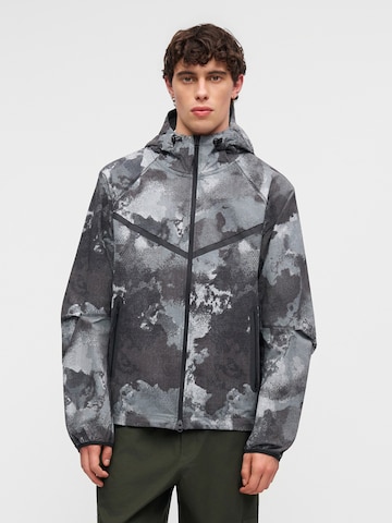 Nike Sportswear Prehodna jakna | črna barva: sprednja stran