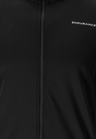 ENDURANCE Functioneel shirt 'Megah' in Zwart