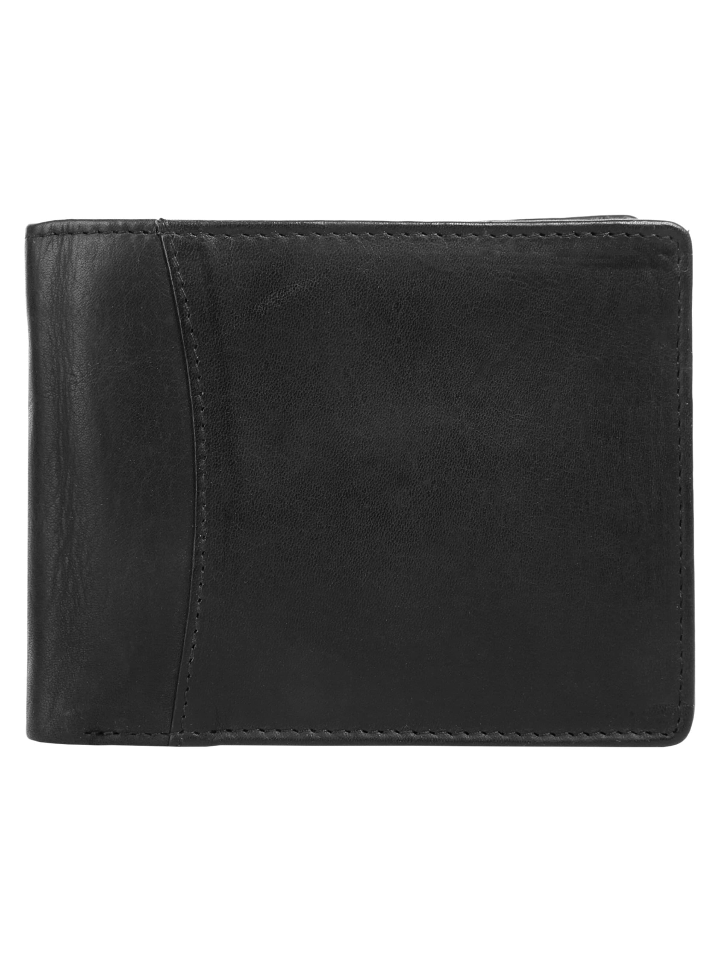 BODENSCHATZ Portemonnaie‌‌‌‌‌‌‌‌‌‌ in Schwarz: Vorderseite