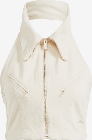 ADIDAS ORIGINALS Vest ' Montreal ' in White: front