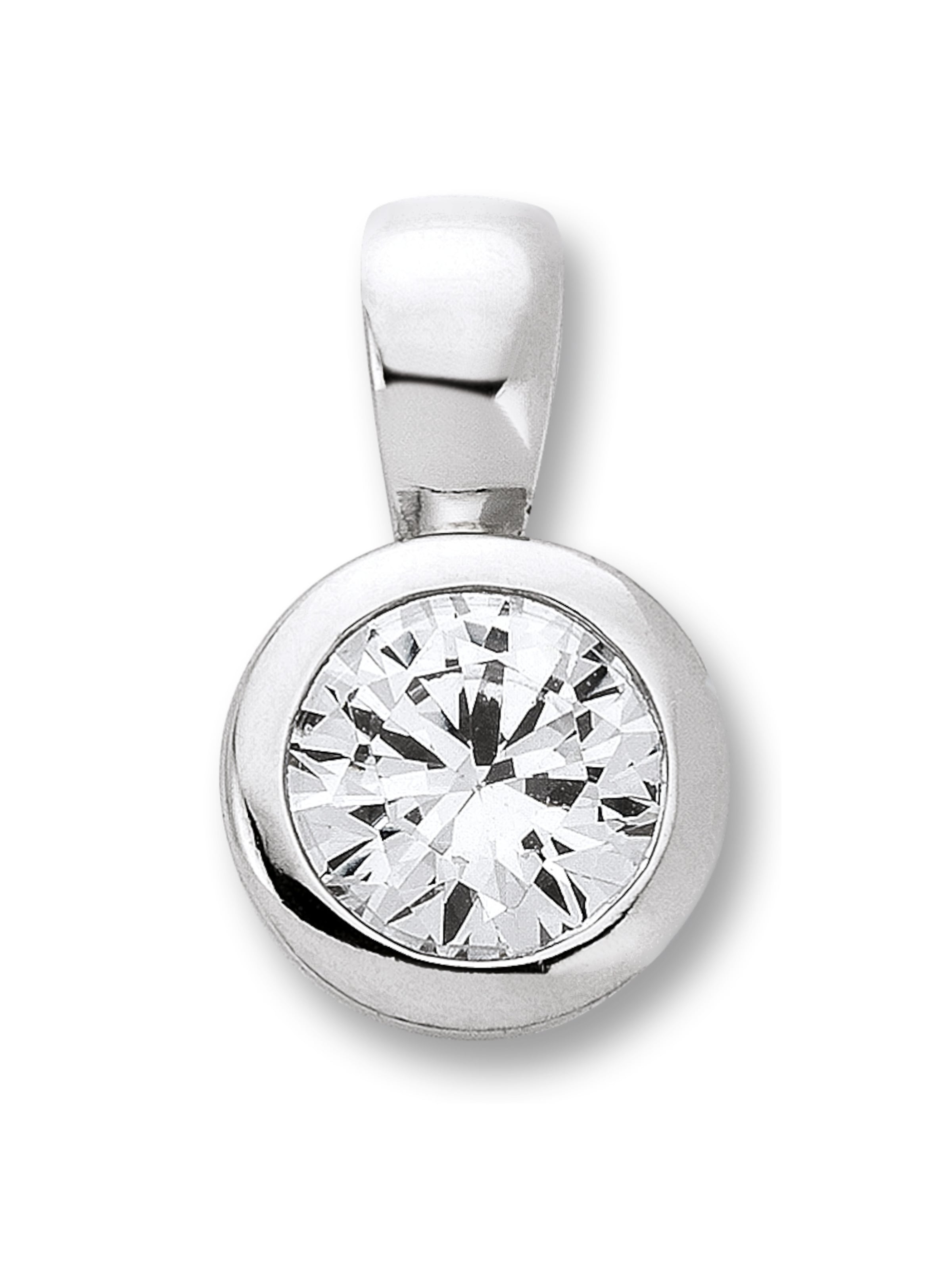 ONE ELEMENT Pendant in Silver: front