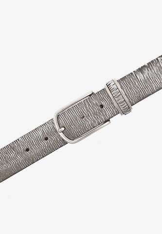 Ceinture b.belt Handmade in Germany en argent