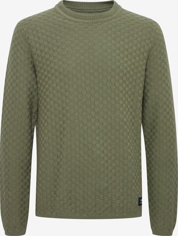 !Solid Sweater 'ELIJAH' in Green: front