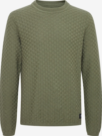 !Solid Sweater 'ELIJAH' in Green: front