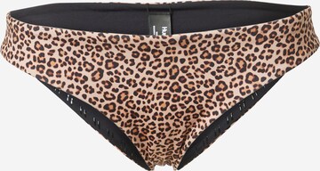 Hurley Sports bikini bottom in Brown: front