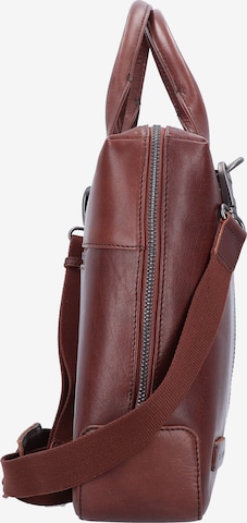 Plevier Document Bag in Brown