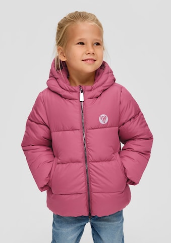 s.Oliver Winterjacke in Pink: Vorderseite
