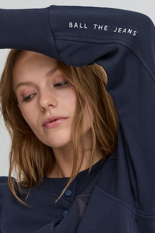 Ball Sweatjacke 'ALBERTA' in Blau