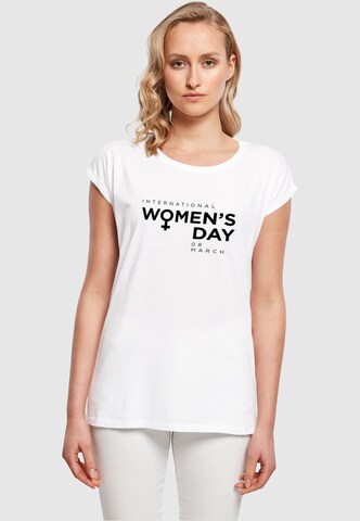 T-shirt 'WD - International Women's Day 2' Merchcode en blanc : devant