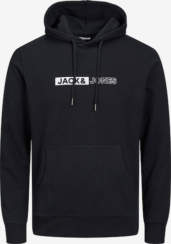 JACK & JONESSweater majica 'Neo' - crna boja: prednji dio