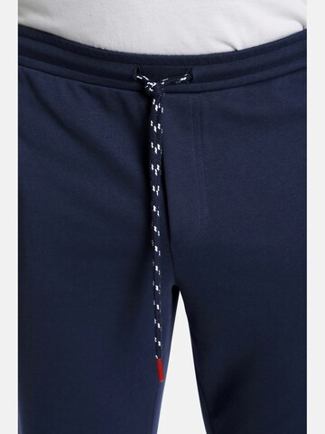 Charles Colby Loosefit Hose 'Baron Caden' in Blau