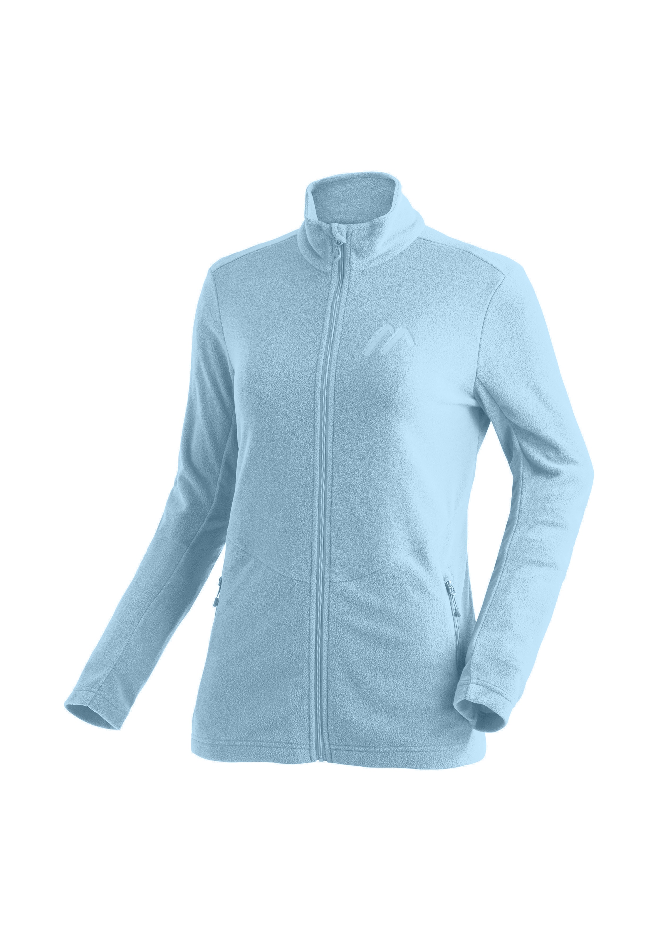 Maier Sports Funktionsfleecejacke in Blau: Vorderseite