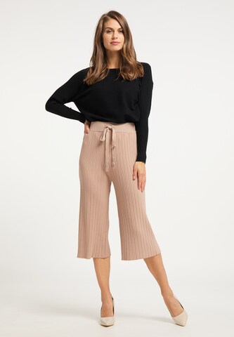 Wide leg Pantaloni de la usha BLACK LABEL pe roz